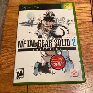 Metal Gear Solid 2 Xbox 360